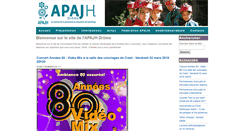 Desktop Screenshot of apajh-drome.org